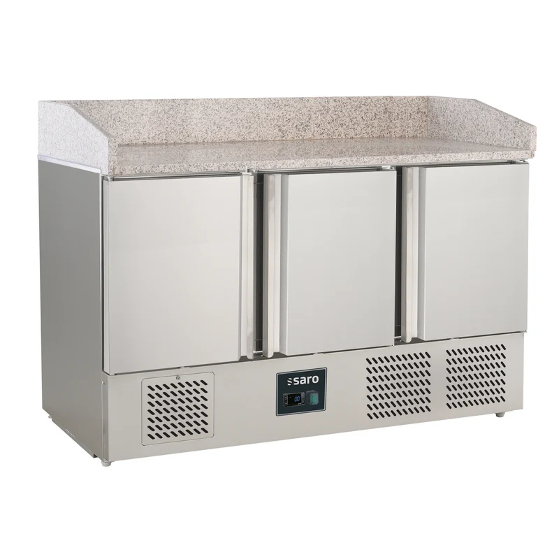 Saro Pizzatisch mit 3 Türen, S 903 PZ S / S TOP PRO