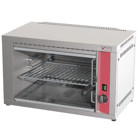 Elektro-Salamander mit verstellbarem Grillhebel