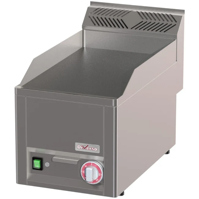 Elektro Grillplatte, glatt, -Top-