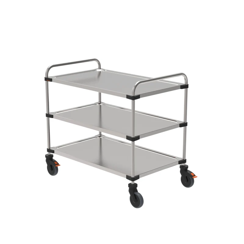 Rieber Servierwagen 1060 – 3 Borde montiert