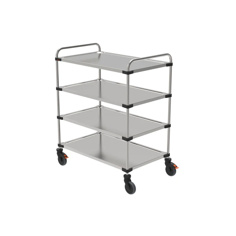 Rieber Servierwagen 1060 – 4 Borde unmontiert
