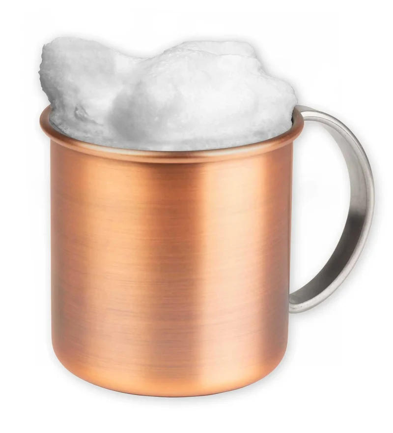 Ayran Edelstahlbecher in Kupfer Optik Moscow Mule