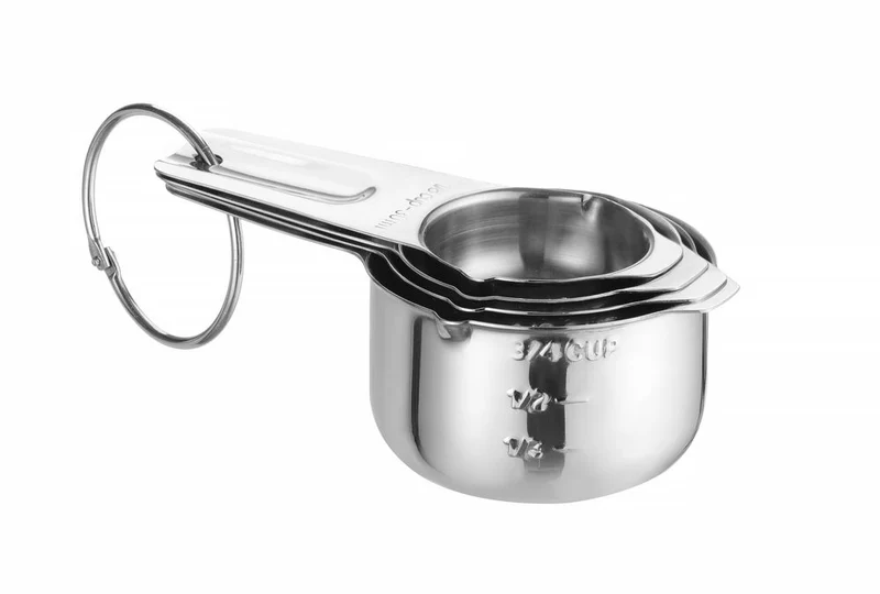 HENDI Messbecher - Set mit 4 Stk. – 135 × 80 × H 45 mm