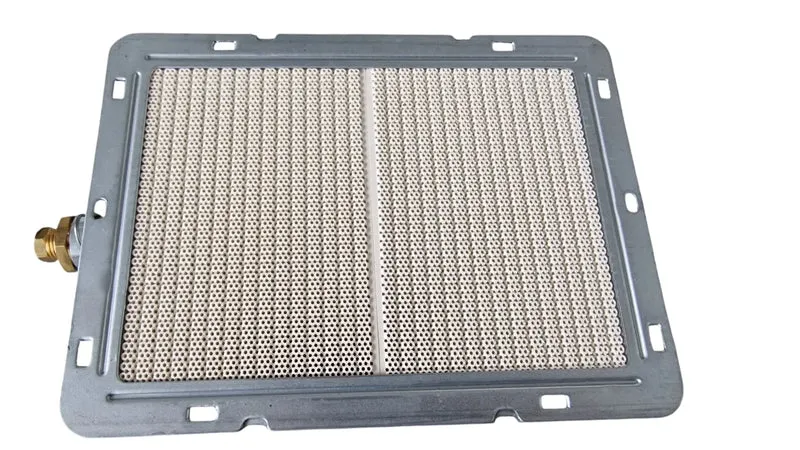 Gastronics Doppelbrenner für Dönergrill / Gyrosgrill – Erdgas & Propangas Keramikbrenner für GD Modelle