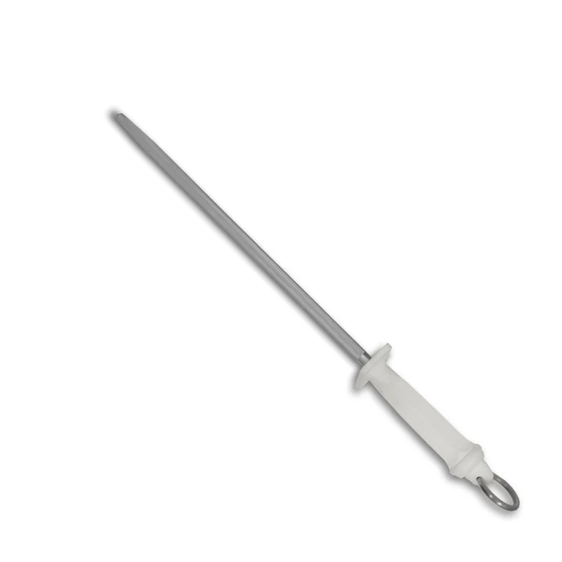 Wetzstahl 30 cm Rund Weiß