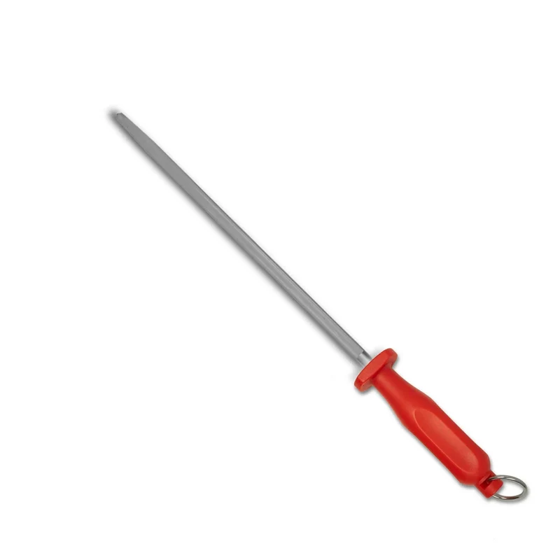 Wetzstahl 25 cm Rund Rot