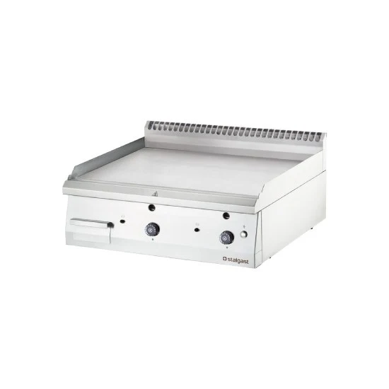Gas-Griddleplatte als Tischgerät, Serie 700 ND - glatt 800x700x250 mm