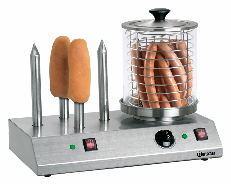 Bartscher Hot-Dog-Gerät, 4 Toaststangen