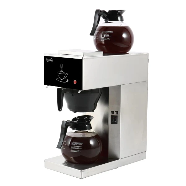 KAFFEEMASCHINE INKL. 2 KAFFEEKANNE AUS GLAS 1.8L