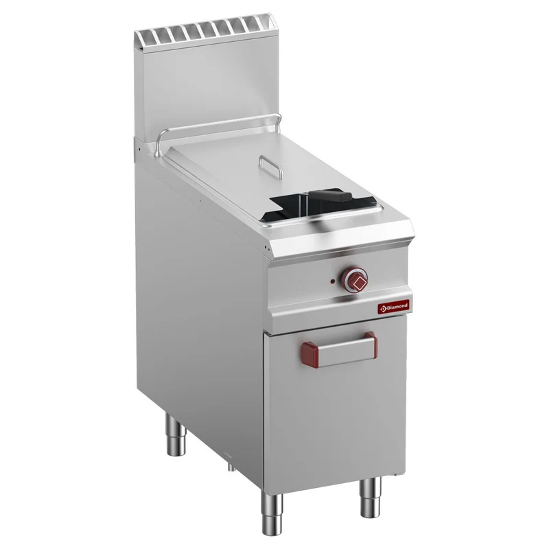 Gasfritteuse 1 Becken Y 21 Lit. 21 kW auf Unterschrank G9/F21A4 NY