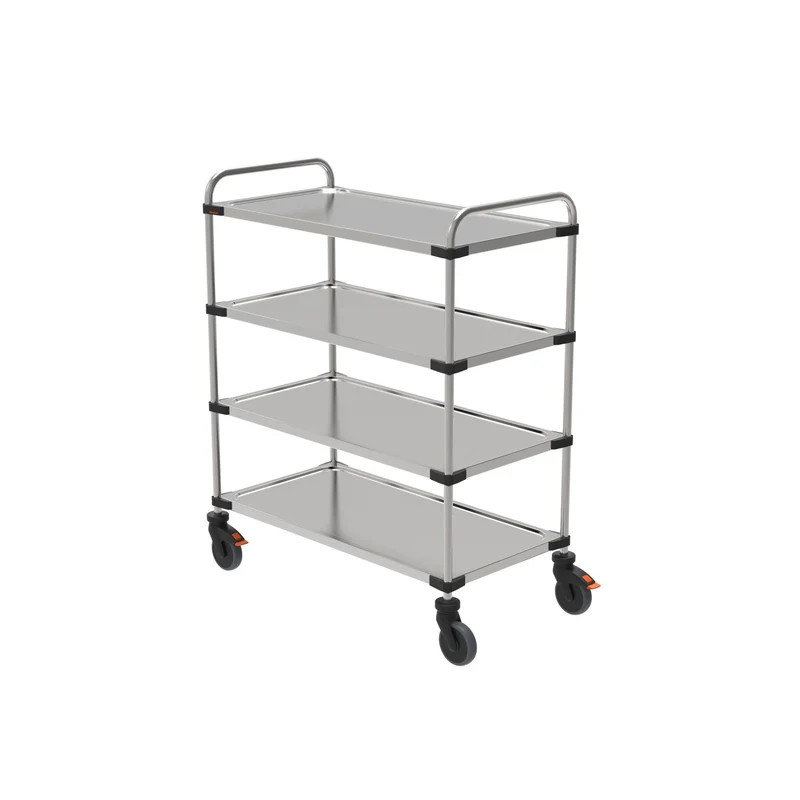 Rieber Servierwagen 1050 – 4 Borde unmontiert