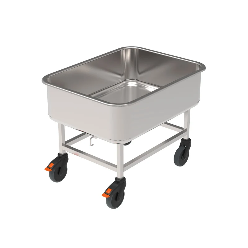 Rieber Kartoffel-/Gemüsewagen Edelstahl – 90L