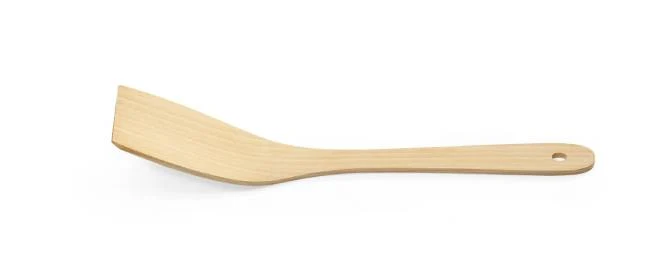 Gebogener Holzspatel