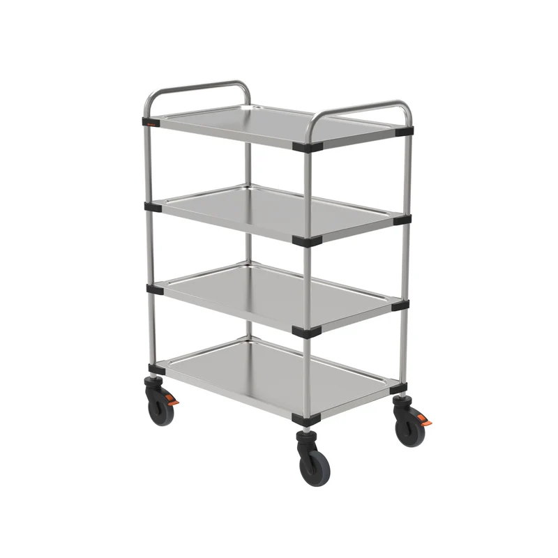 Rieber Servierwagen 850 – 4 Borde unmontiert