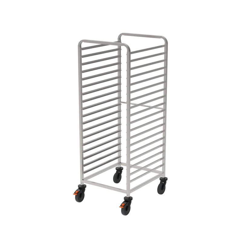 Rieber GN-Regalwagen für GN 2/1; 1/1; 2/4 mit Abweiserrollen