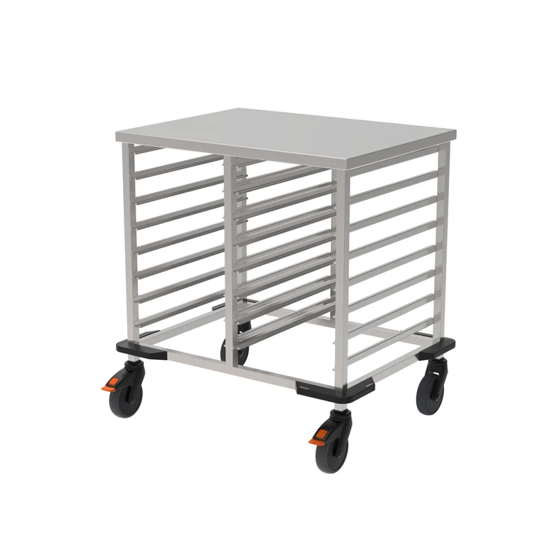 Rieber GN-Regalwagen für GN 1/1; 2/3; 1/3; 2/8 in niedriger Ausführung