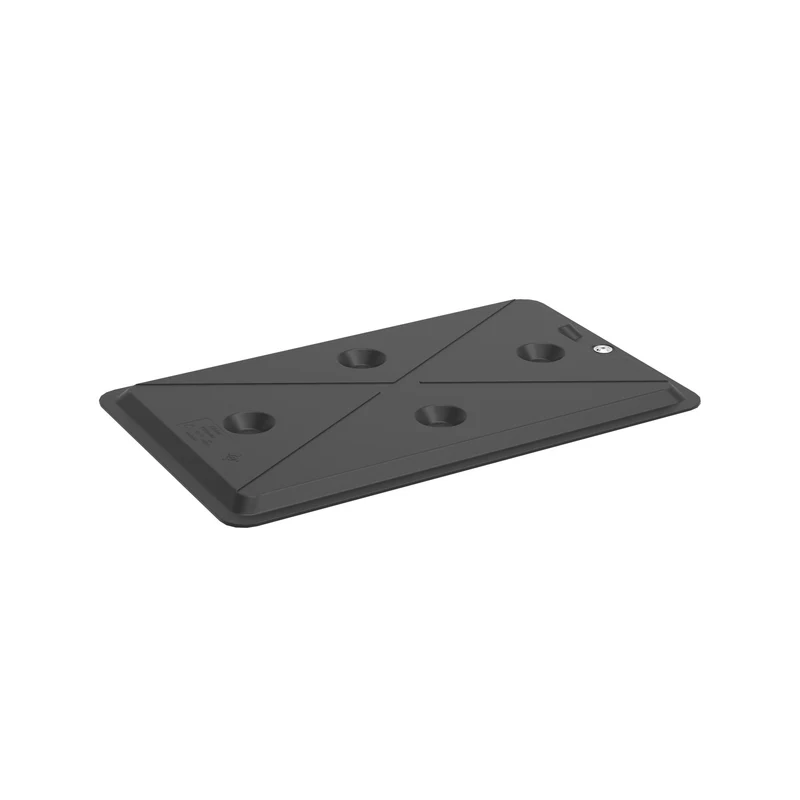 Rieber GN-Kühlpellet Kunststoff 1/1- schwarz