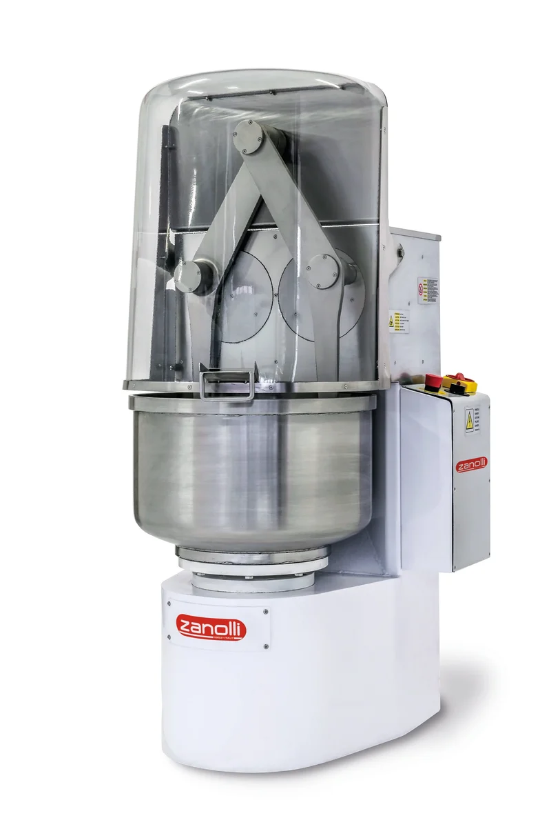Zanolli Teigknetmaschine Eracle -mit Armen - Professionelle Knettechnik für Gastronomie, Bäckereien und Pizzerien