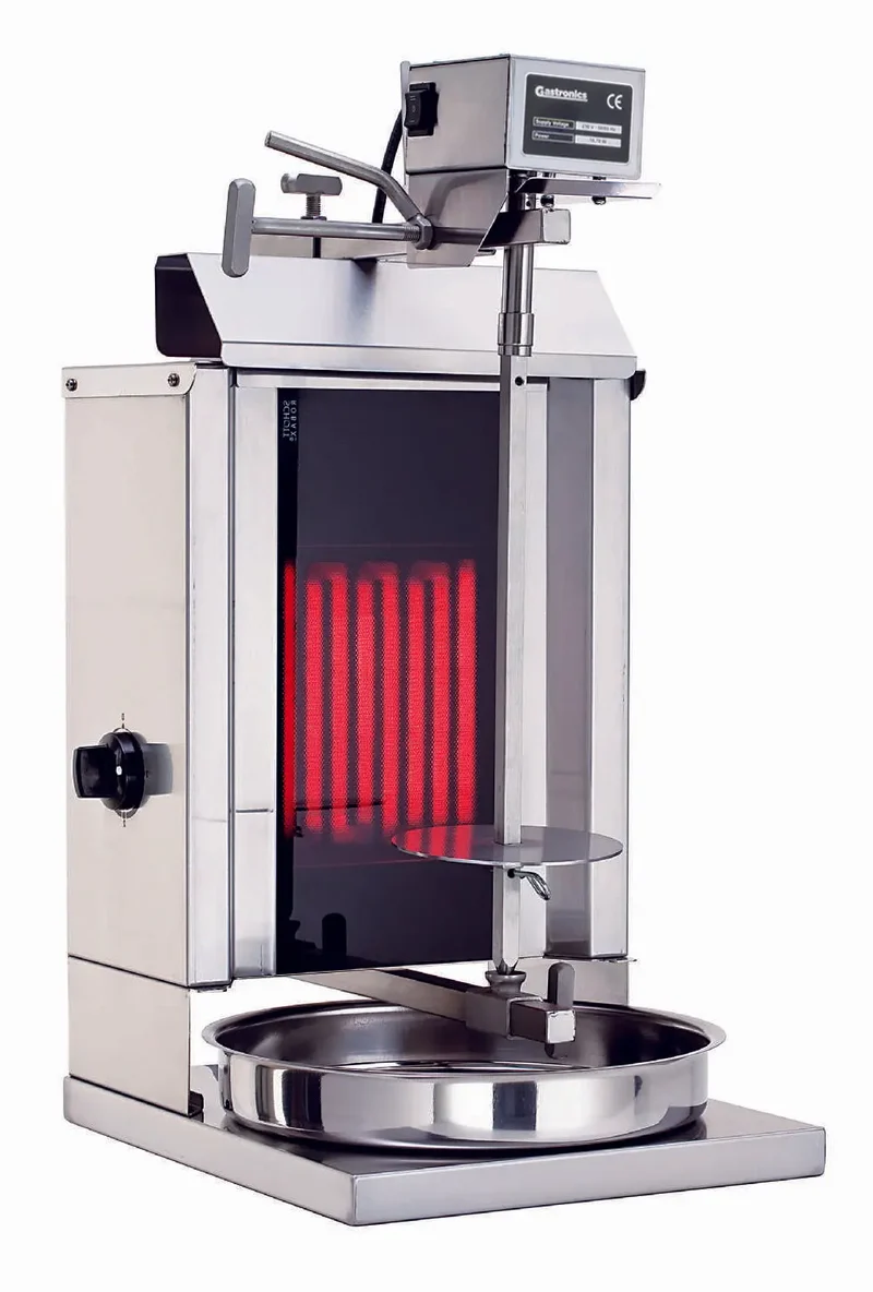 Gastronics Dönergrill / Gyrosgrill 1 Brenner inklusive Flügeltüren Elektro