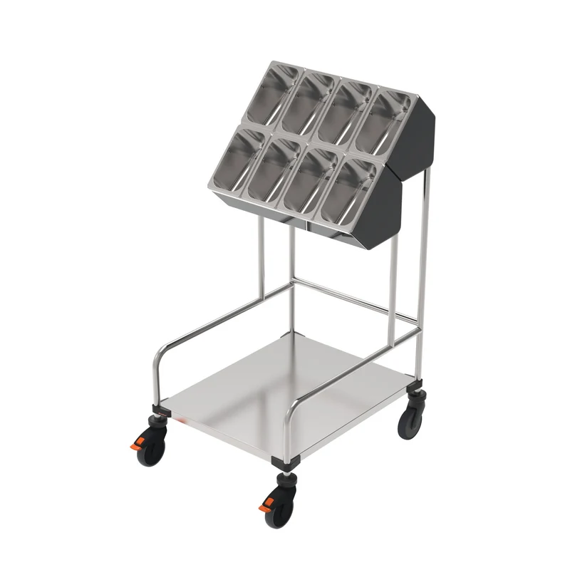 Rieber Tablett- und Besteckwagen