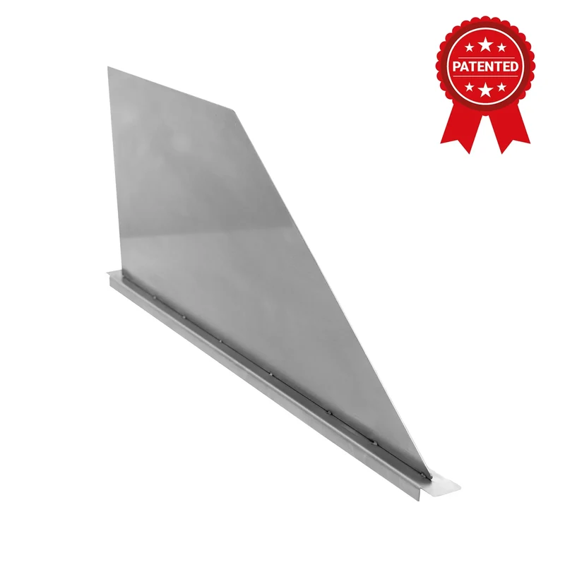 Trenner für Salattheke aus Edelstahl Salattrenner universal GN 540x200x15mm