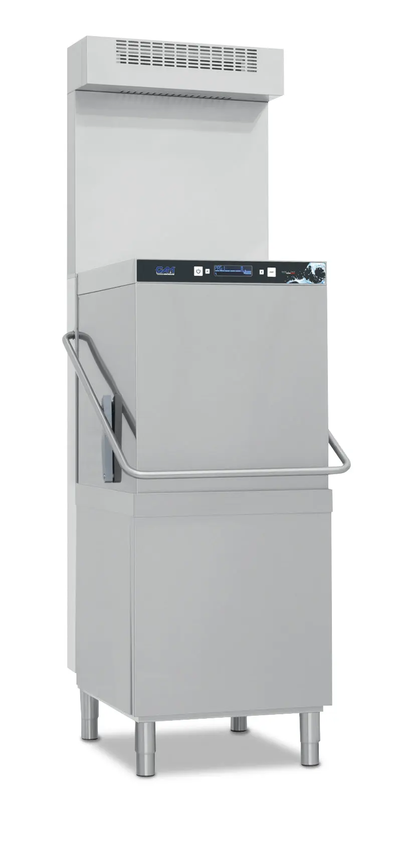 GAM Haubenspülmaschine 8,7 kW mit Klarspüler- , Laugenpumpe & Ablaufpumpe RGH50BTPHR