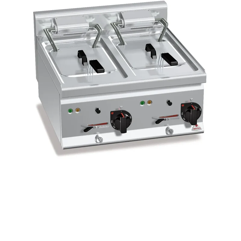 Berto's Fritteuse Elektro 60 x 60 10 + 10 Liter