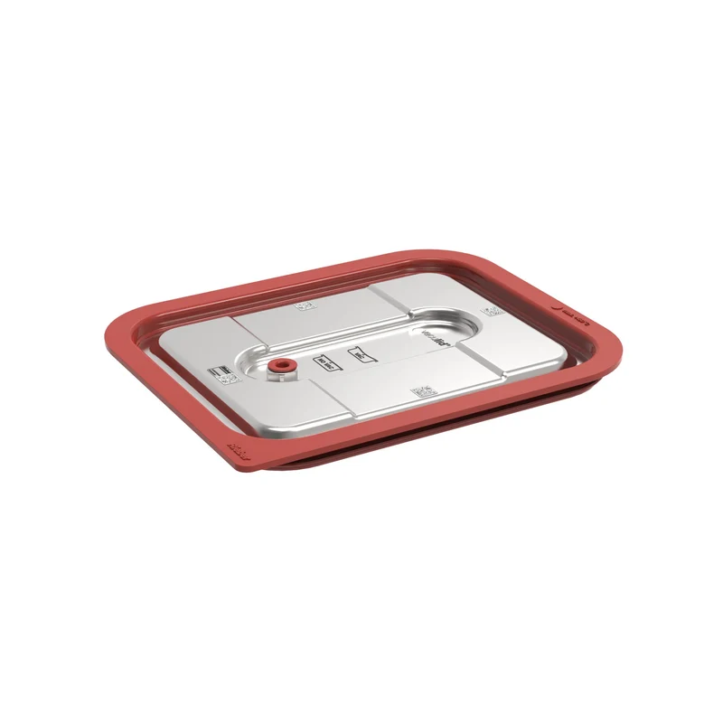 Rieber vaculid® Deckel 1/2 rot 4x QR-Code