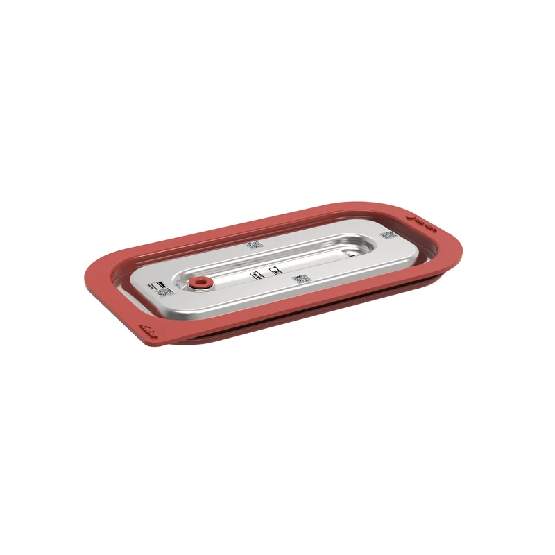 Rieber vaculid® Deckel 1/3 rot 4x QR-Code