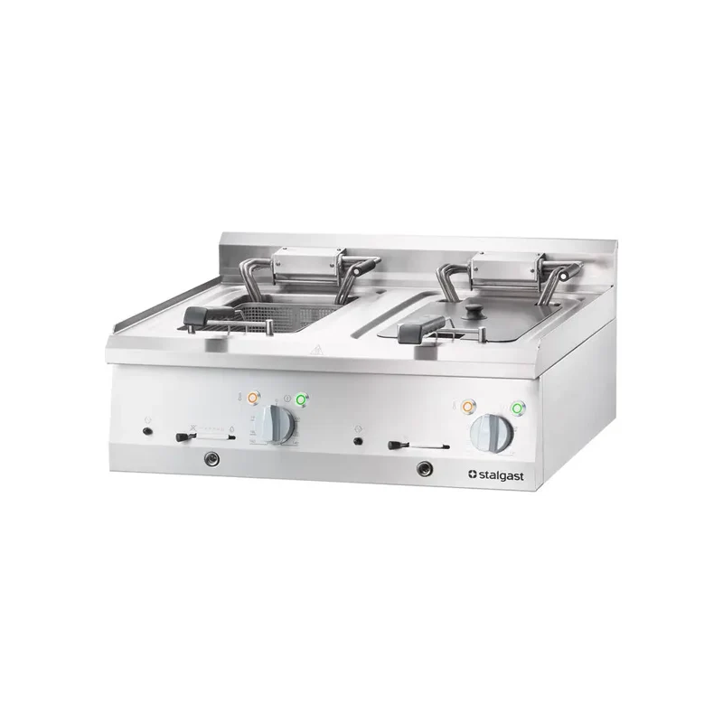 Fritteuse Elektro 10 + 10 Liter 18 kW