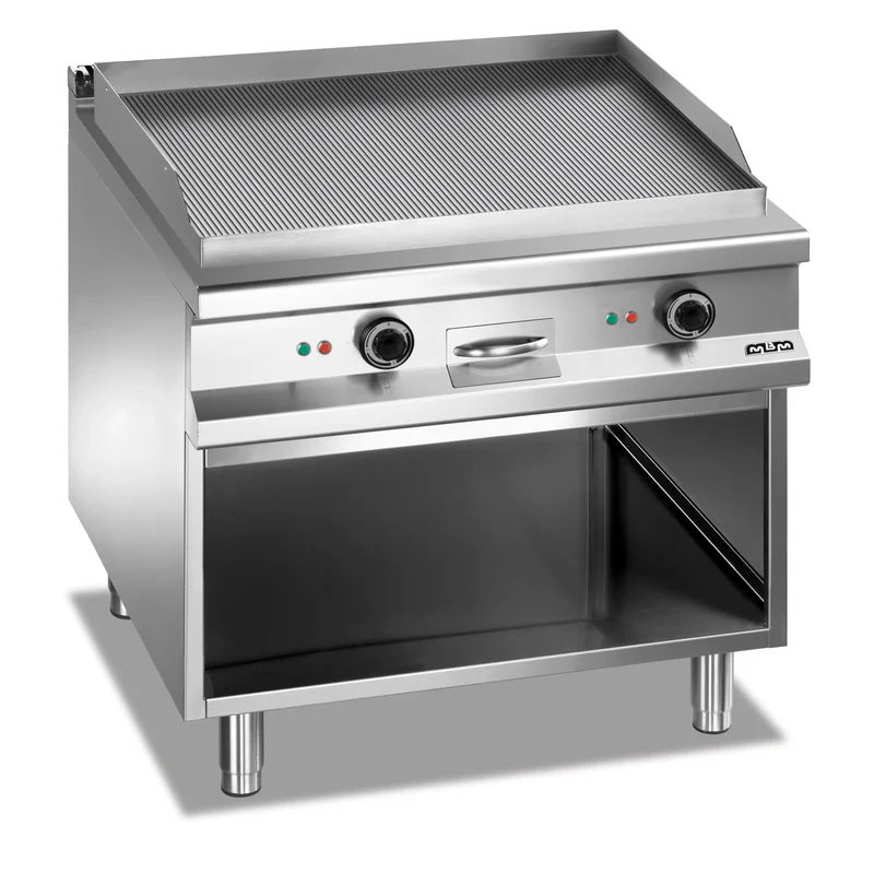 MBM Grillplatte gerillt mit Untergestell 12 kW / 16 kW