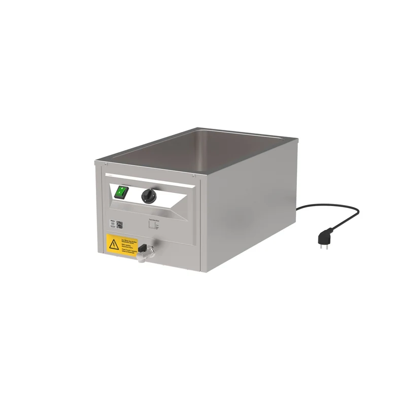 Rieber Tisch-Bain-Marie 1x1/1 mit Ablasshahn