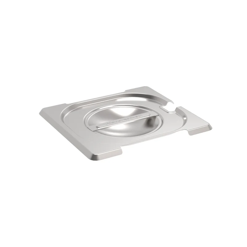 Rieber GN-Flachdeckel 1/6 Löffel- und Griffausschnitt