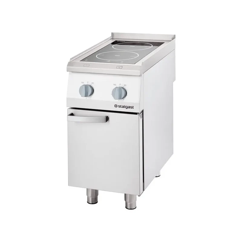 Induktionskochfeld 2 Kochfelder mit Untergestell 7 kW