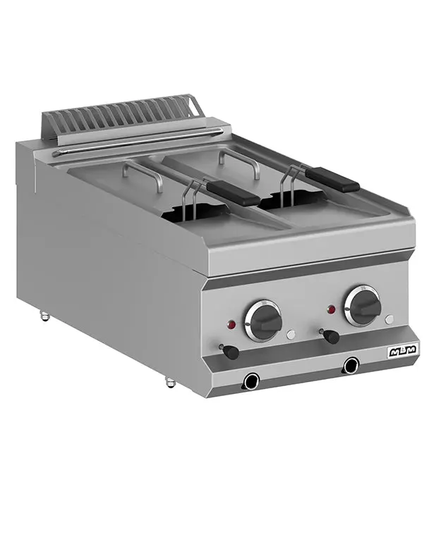 MBM Fritteuse Elektro 6 + 6 Liter 10,5 kW