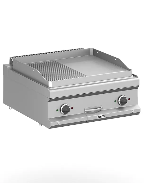 MBM Grillplatte ½ glatt und ½ gerillt 8 / 11 kW