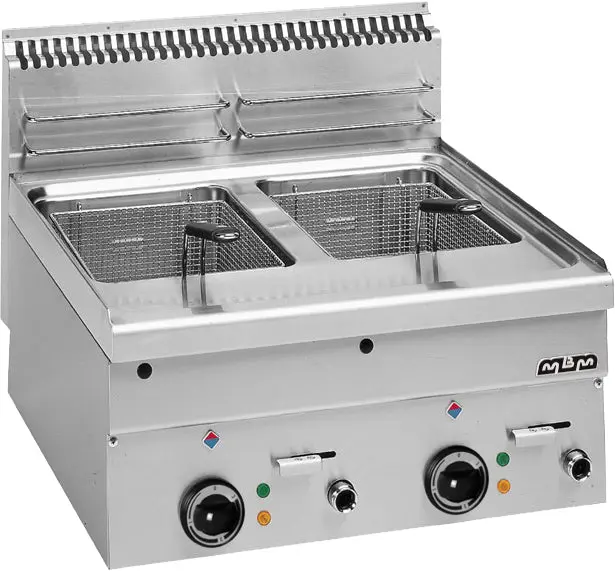 MBM Fritteuse 10 + 10 Liter Elektro 18 kW