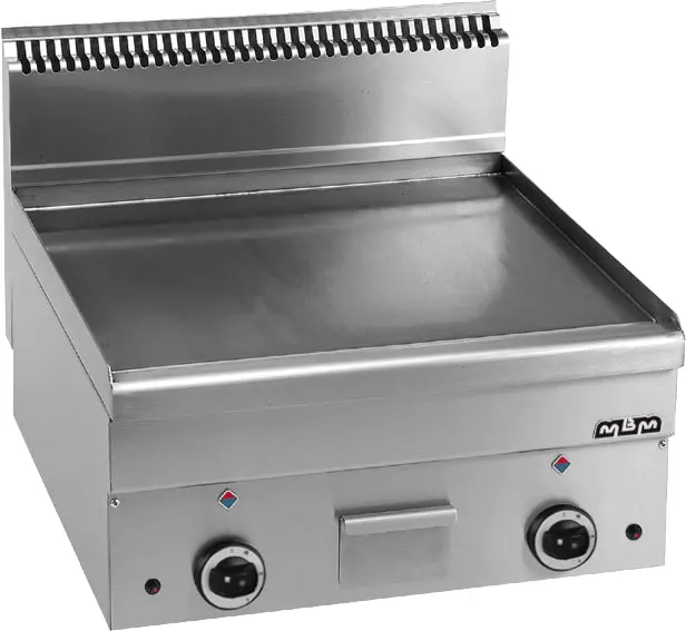MBM Grillplatte glatt verchromt 7,5 / 10,2 kW