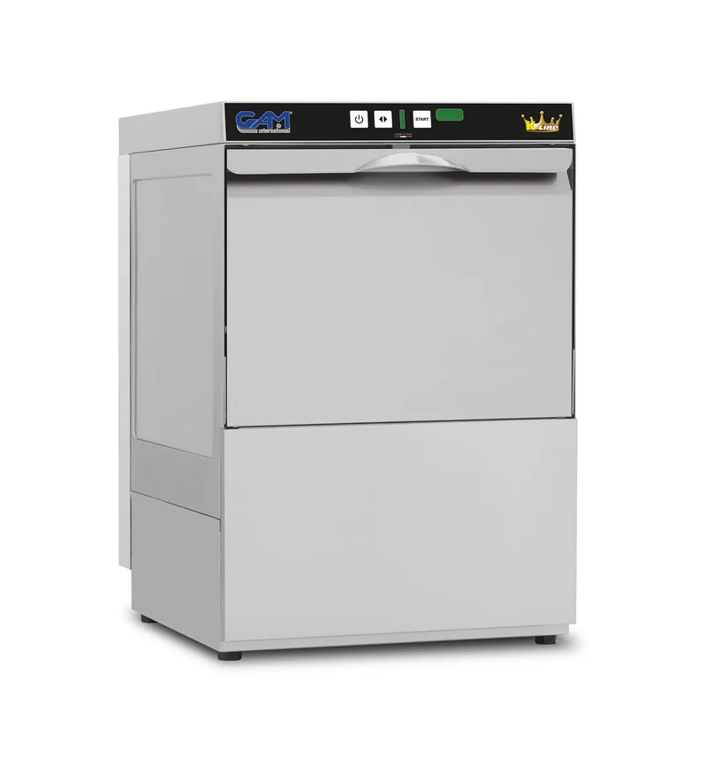 GAM Gläserspülmaschine 2,75 kW mit Klarspüler- , Laugenpumpe & Ablaufpumpe RGG35P