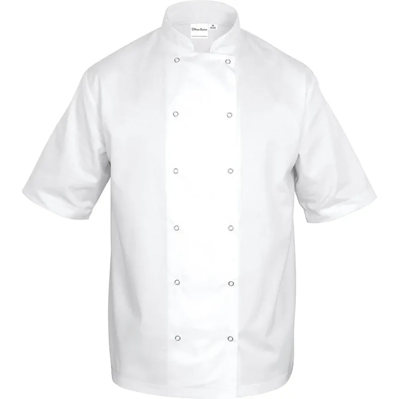 Gastronics Kochjacke kurzarm weiß