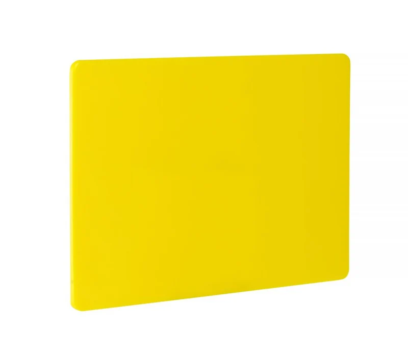 HENDI Schneidbrett HACCP GN 1 / 1 – Gelb – 530 × 325 mm