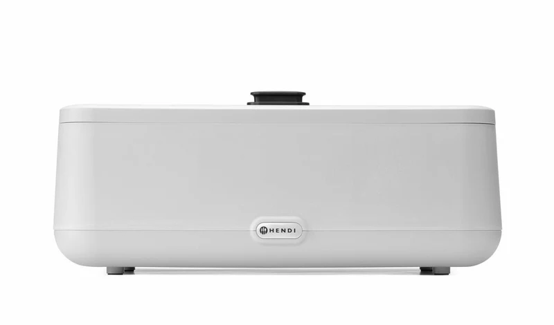 HENDI Chafing Dish UNIQ – GN 1 / 1 – 230 V / 700 W – designed by Robert Bronwasser – Weiß – 607 × 402 × H 245 mm