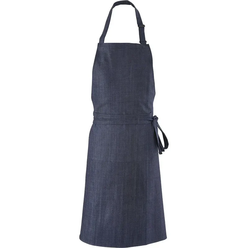 Gastronics Latzschürze Navy Blau und Grau
