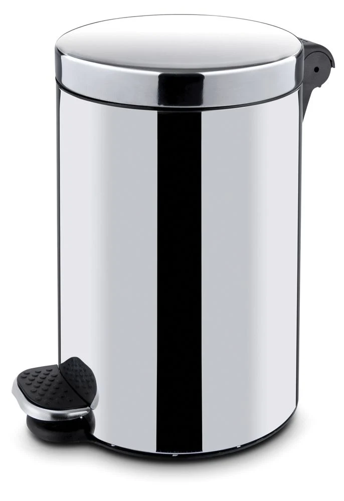 HENDI Runder Tretabfalleimer mit Innenbehälter – 30 l – Ø 300 × H 650 mm