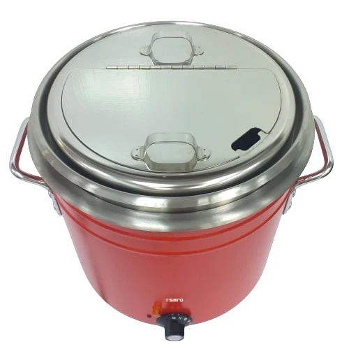 SARO Retro Suppenkessel rot