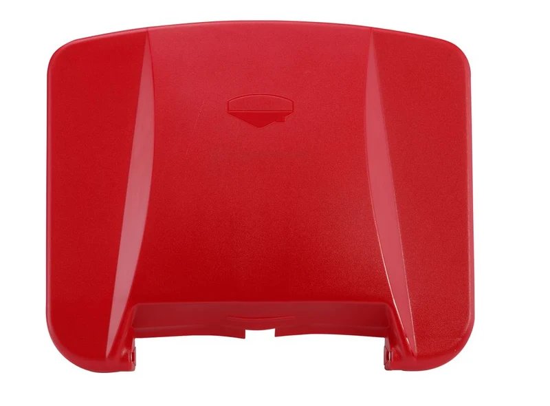 HENDI Deckel für Abfallbehälter – Rot – 505 × 415 mm