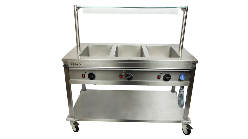 SARO Bain Marie Trolley BTS-2