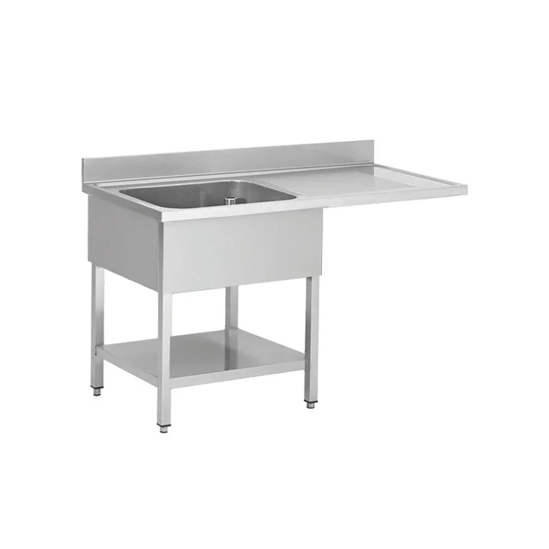 Spültisch für Spülmaschine Becken Links Tiefe 60
