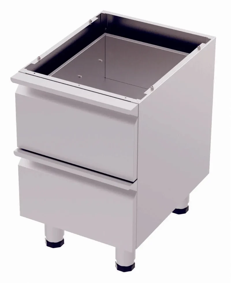 Untergestell Kochserie 700er mit Schubladen 400x700x610 mm