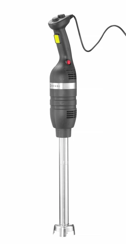 HENDI Stabmixer 500 mit variabler Geschwindigkeit und 500 mm langem Stab – Kitchen Line – 230 V / 500 W – Schwarz – 100 × 916 mm